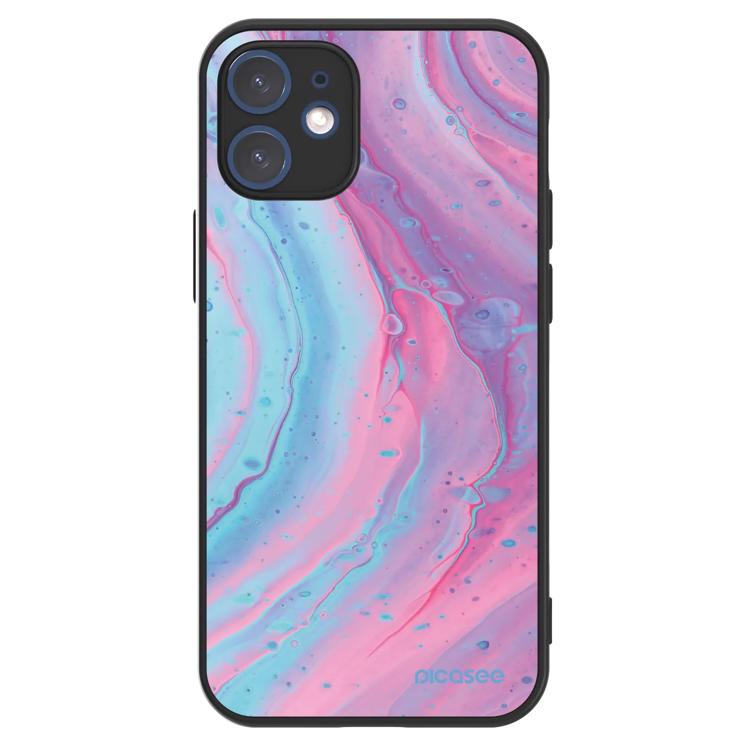 Picasee ULTIMATE CASE MagSafe für Apple iPhone 12 mini - Pink liquid