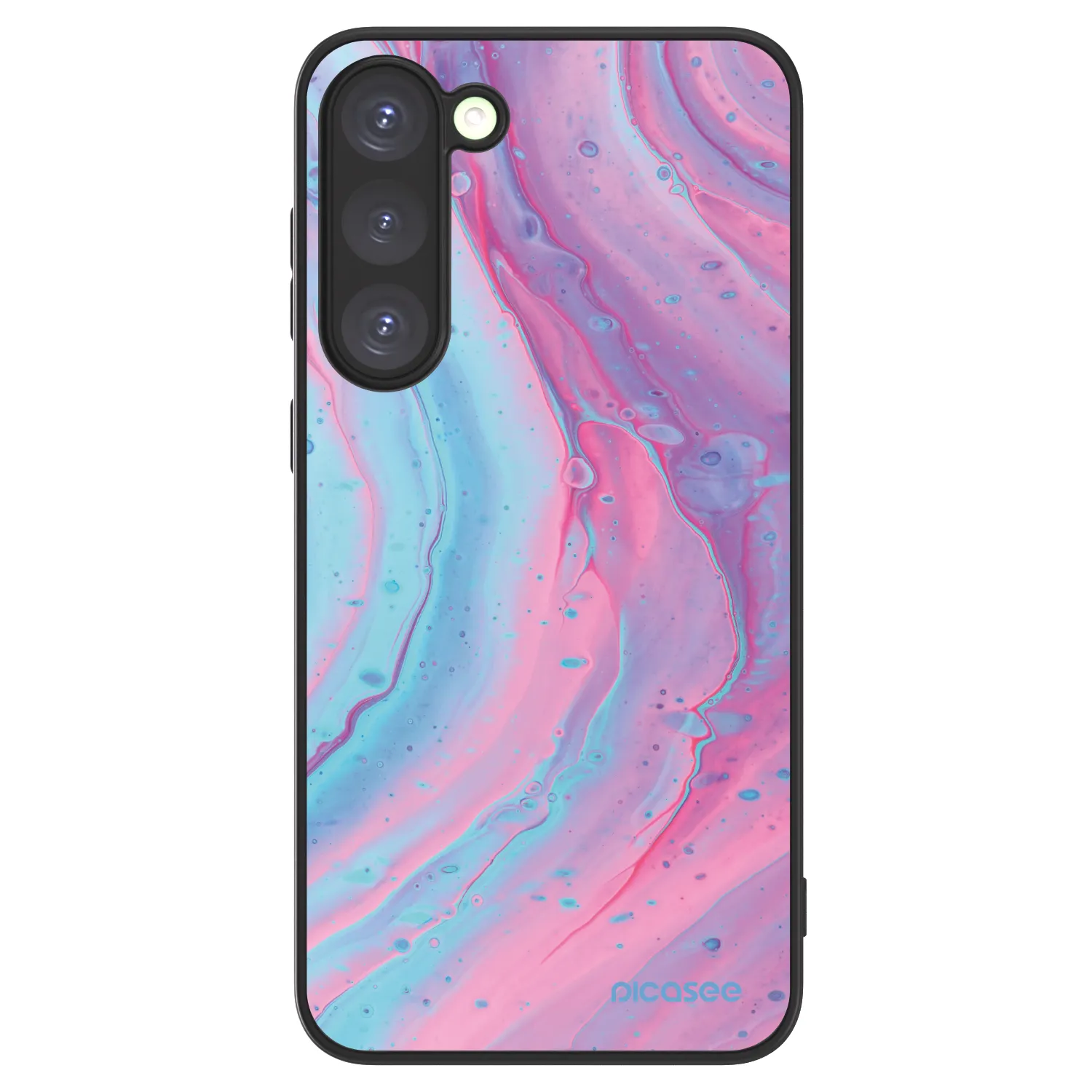 Picasee ULTIMATE CASE PowerShare für Samsung Galaxy S23+ 5G - Pink liquid