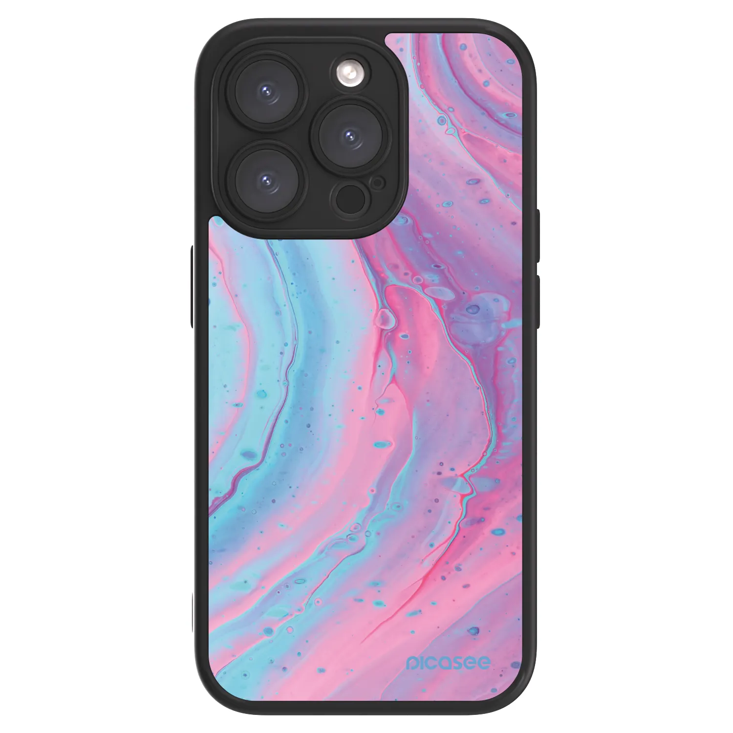 Picasee ULTIMATE CASE für Apple iPhone 15 Pro - Pink liquid