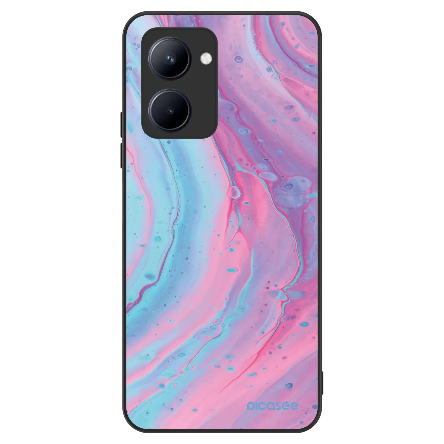 Picasee ULTIMATE CASE für Realme C33 (2023) - Pink liquid