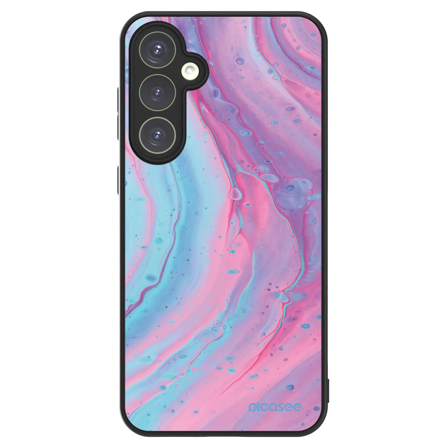 Picasee ULTIMATE CASE PowerShare für Samsung Galaxy S23 FE S711B - Pink liquid