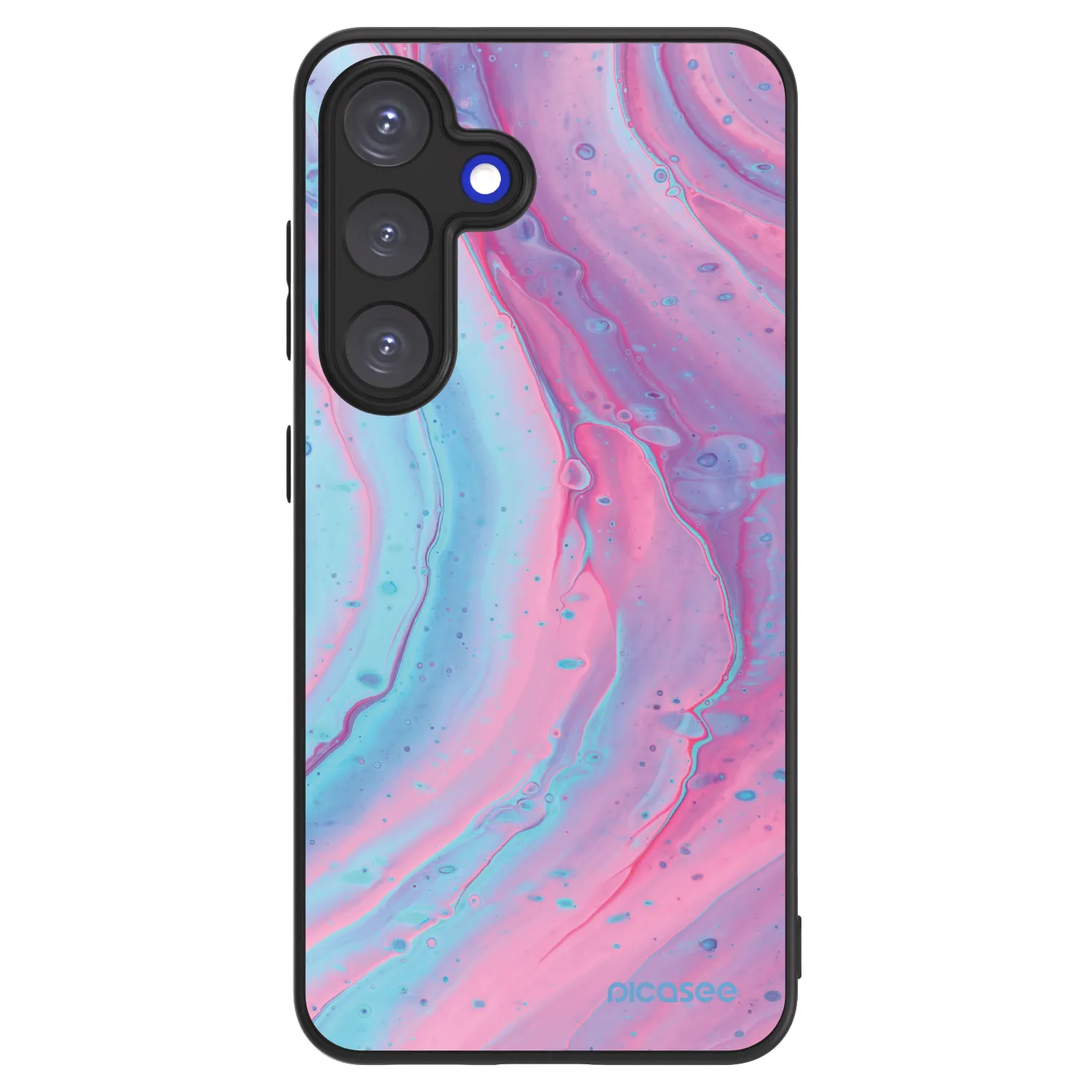 Picasee ULTIMATE CASE PowerShare für Samsung Galaxy S25 5G - Pink liquid
