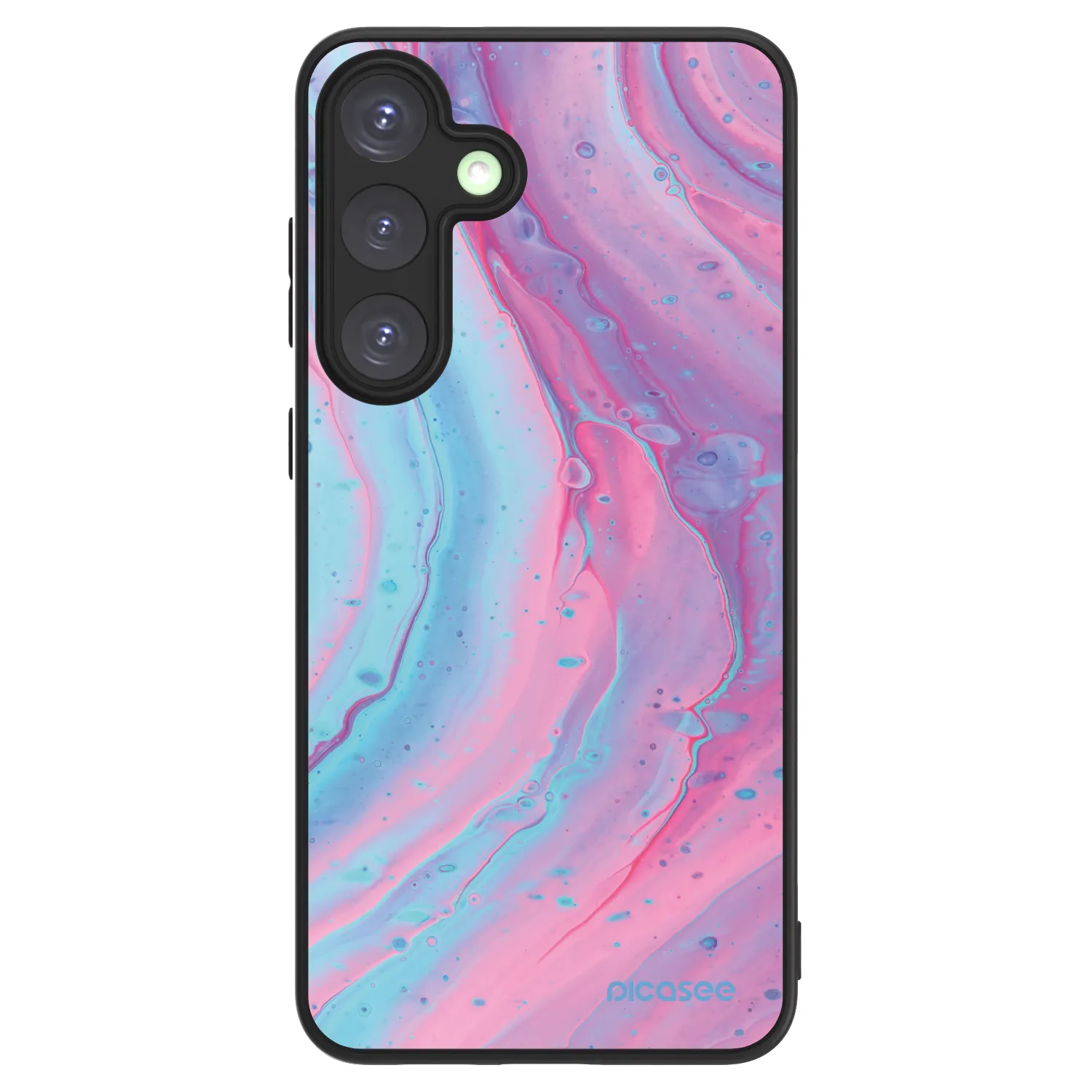 Picasee ULTIMATE CASE PowerShare für Samsung Galaxy S25+ 5G - Pink liquid