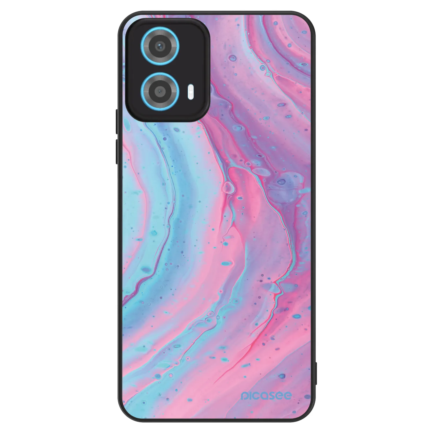 Picasee ULTIMATE CASE für Motorola Moto G34 5G - Pink liquid