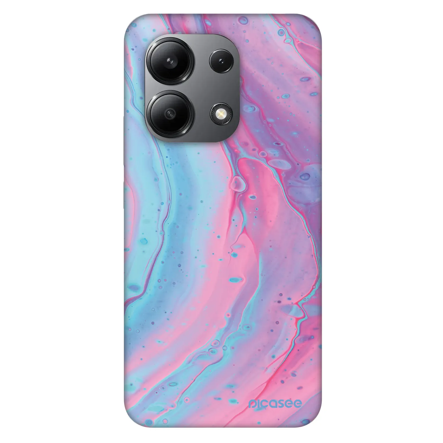 Picasee Fashion Case für Xiaomi Redmi Note 13 4G - Pink liquid