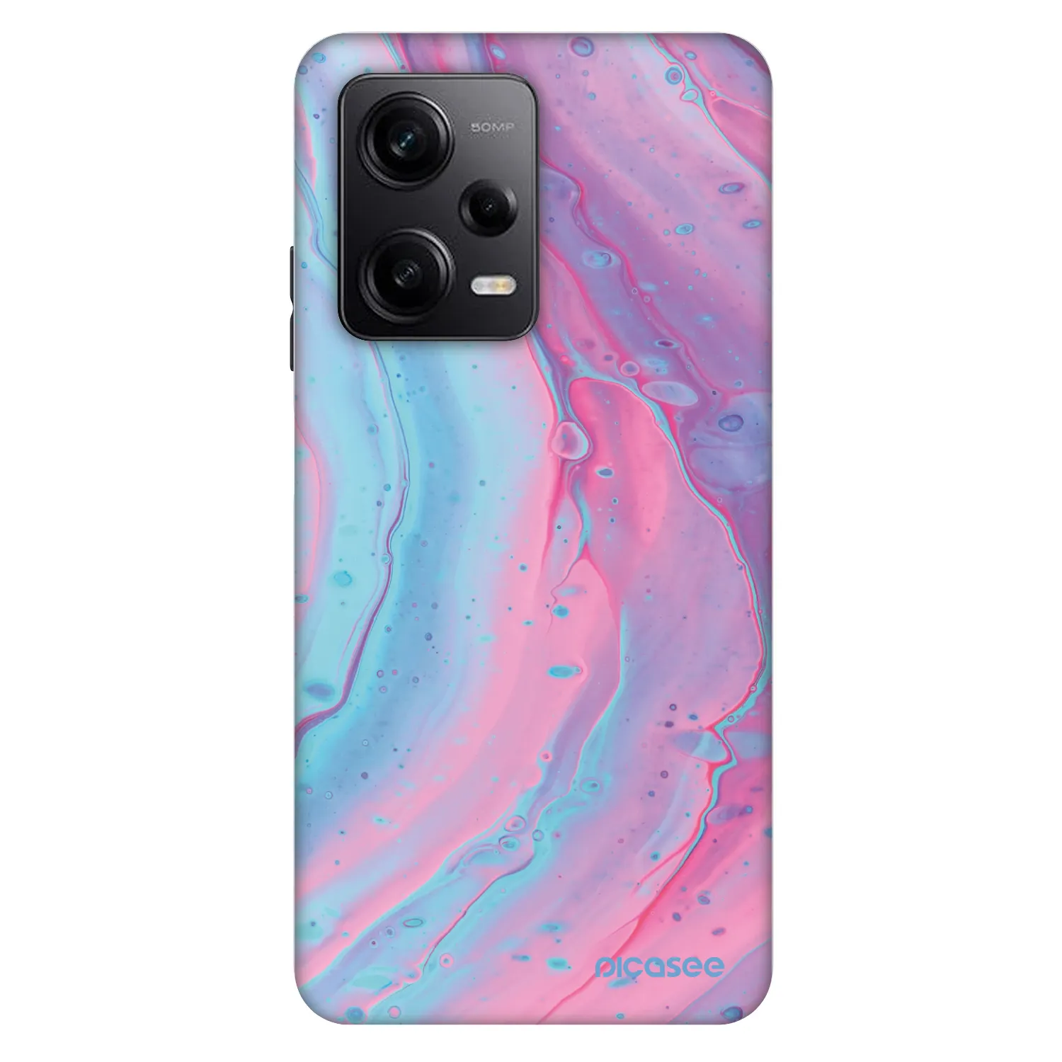Picasee Fashion Case für Xiaomi Redmi Note 12 Pro+ 5G - Pink liquid