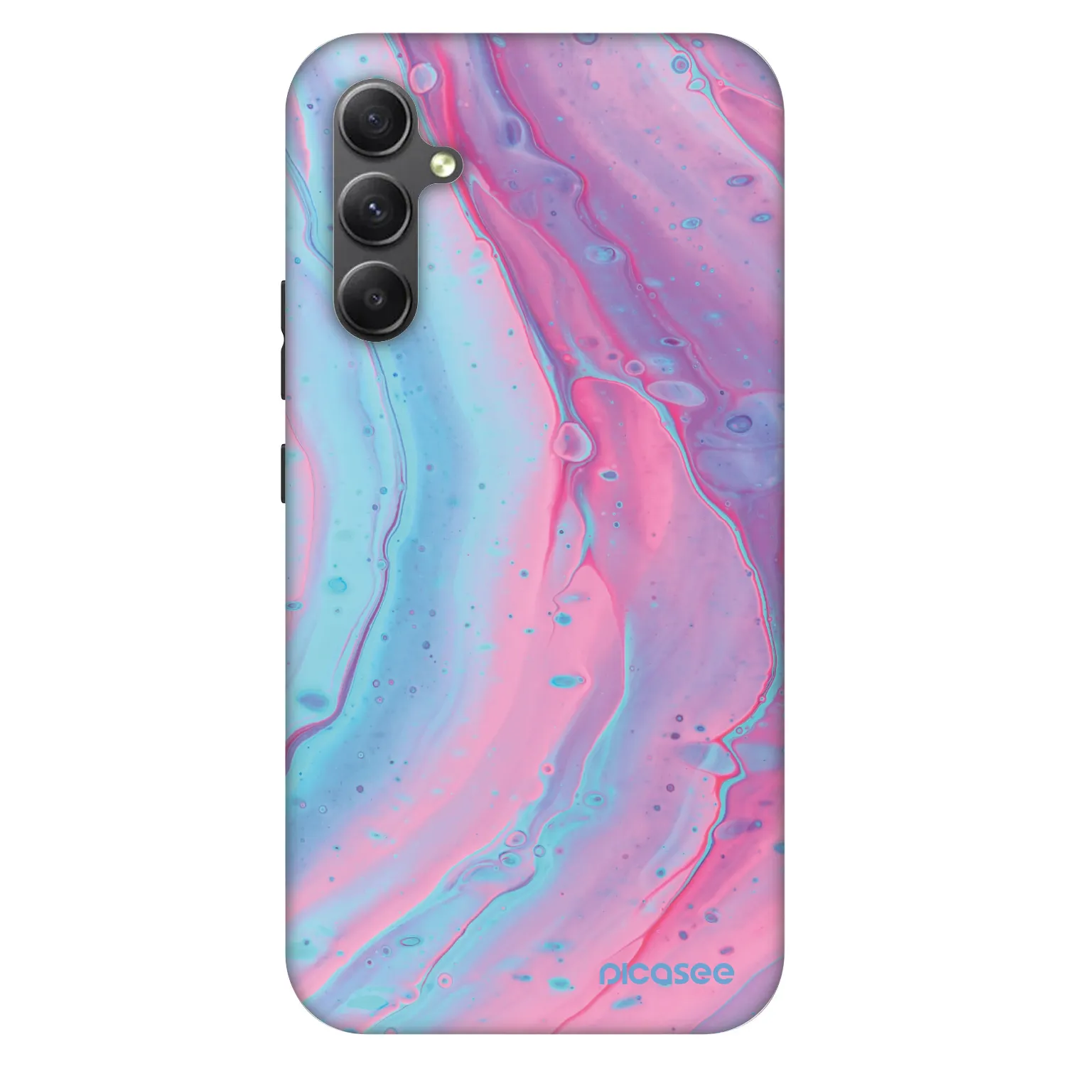 Picasee Fashion Case für Samsung Galaxy A34 5G A346B - Pink liquid