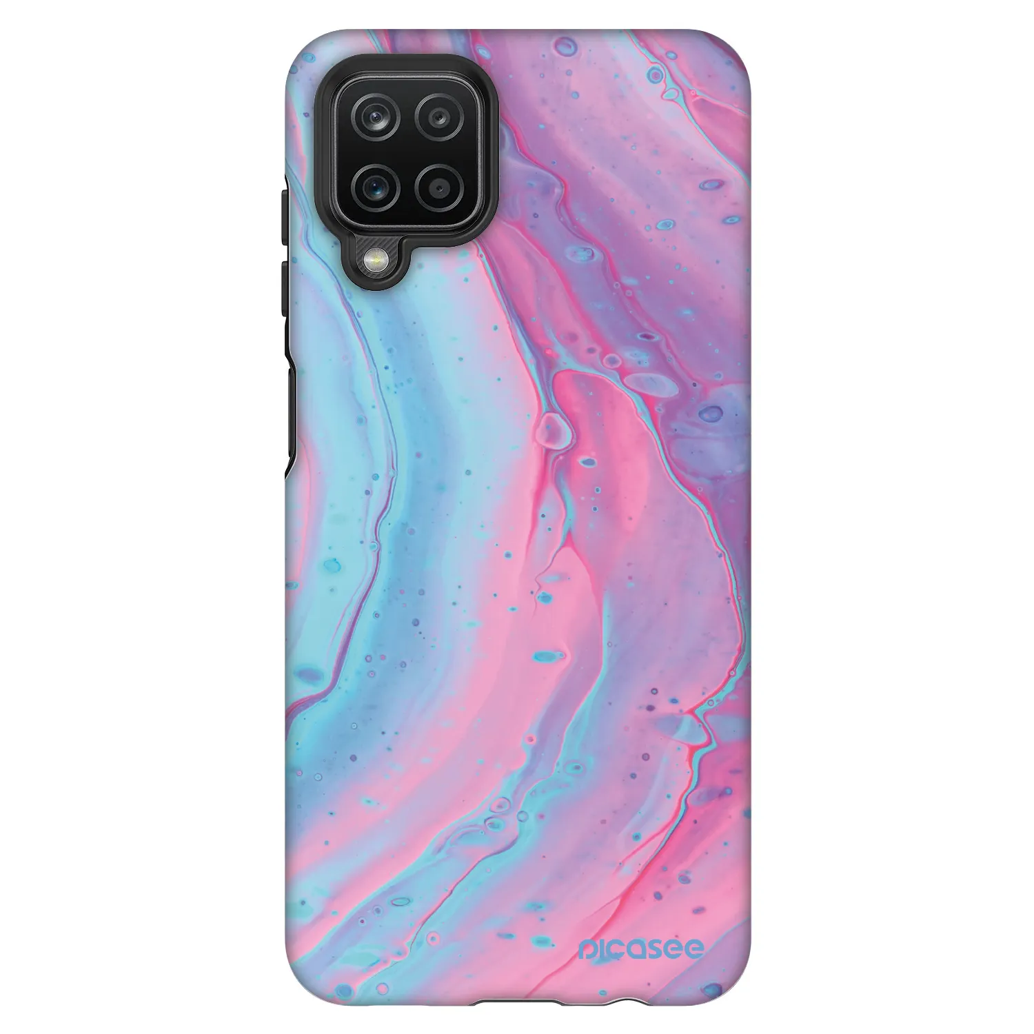 Picasee Fashion Case für Samsung Galaxy A12 A125F - Pink liquid