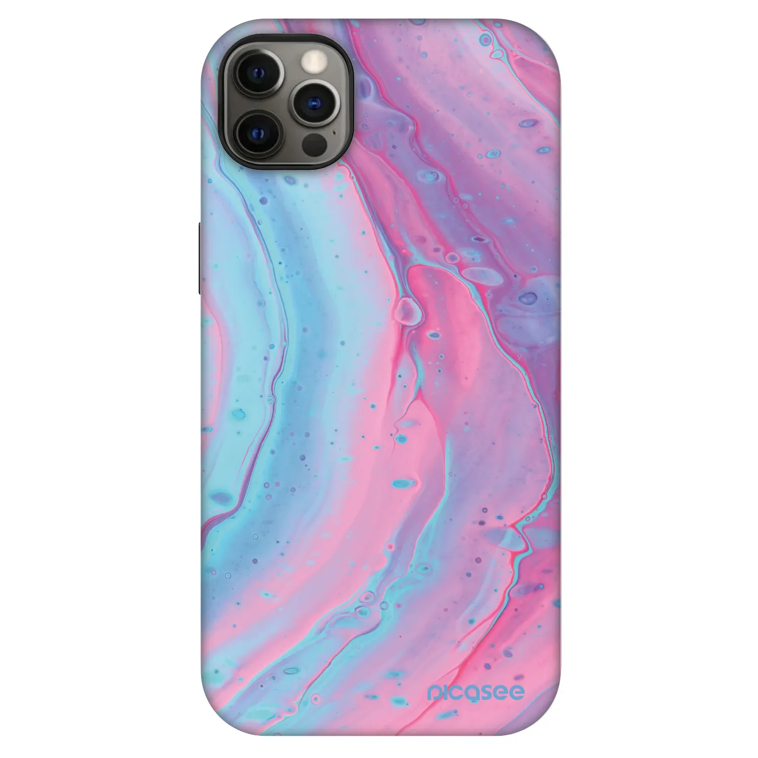 Picasee Fashion Case MagSafe für Apple iPhone 12 Pro Max - Pink liquid