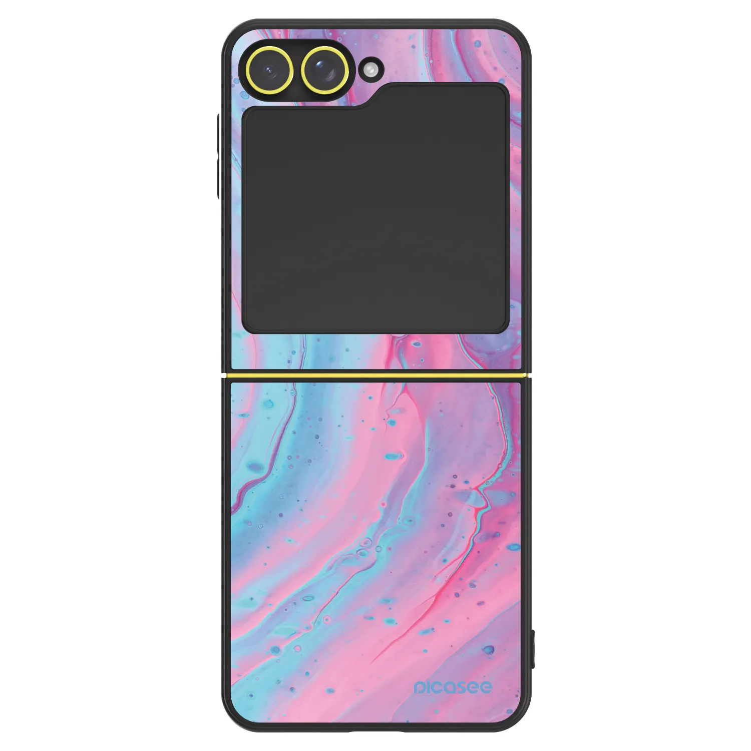Picasee ULTIMATE CASE für Samsung Galaxy Z Flip7 FE 5G - Pink liquid
