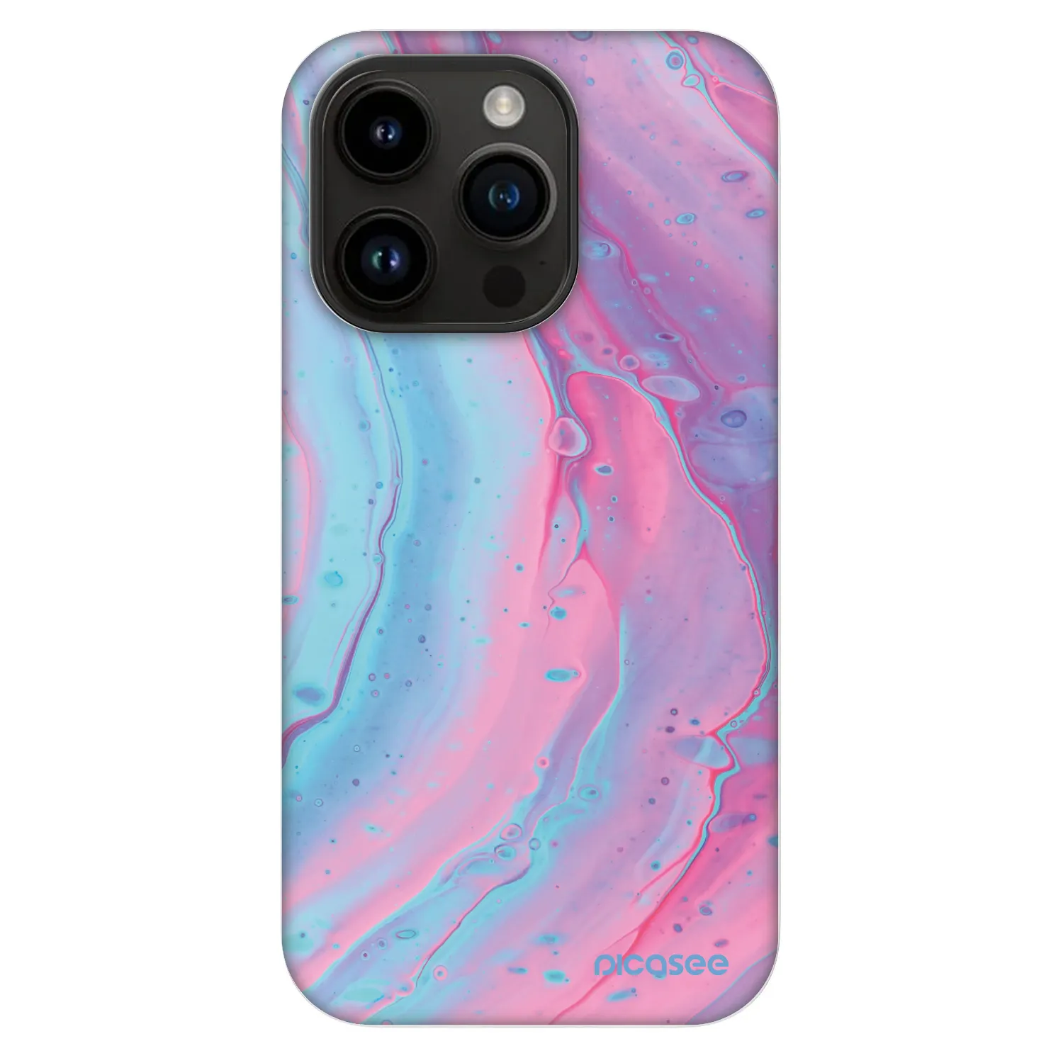 Picasee Fashion Case MagSafe für Apple iPhone 14 Pro - Pink liquid