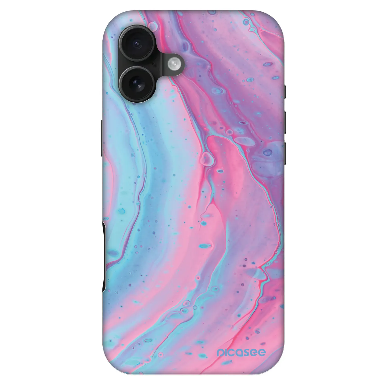 Picasee Fashion Case MagSafe für Apple iPhone 16 Plus - Pink liquid