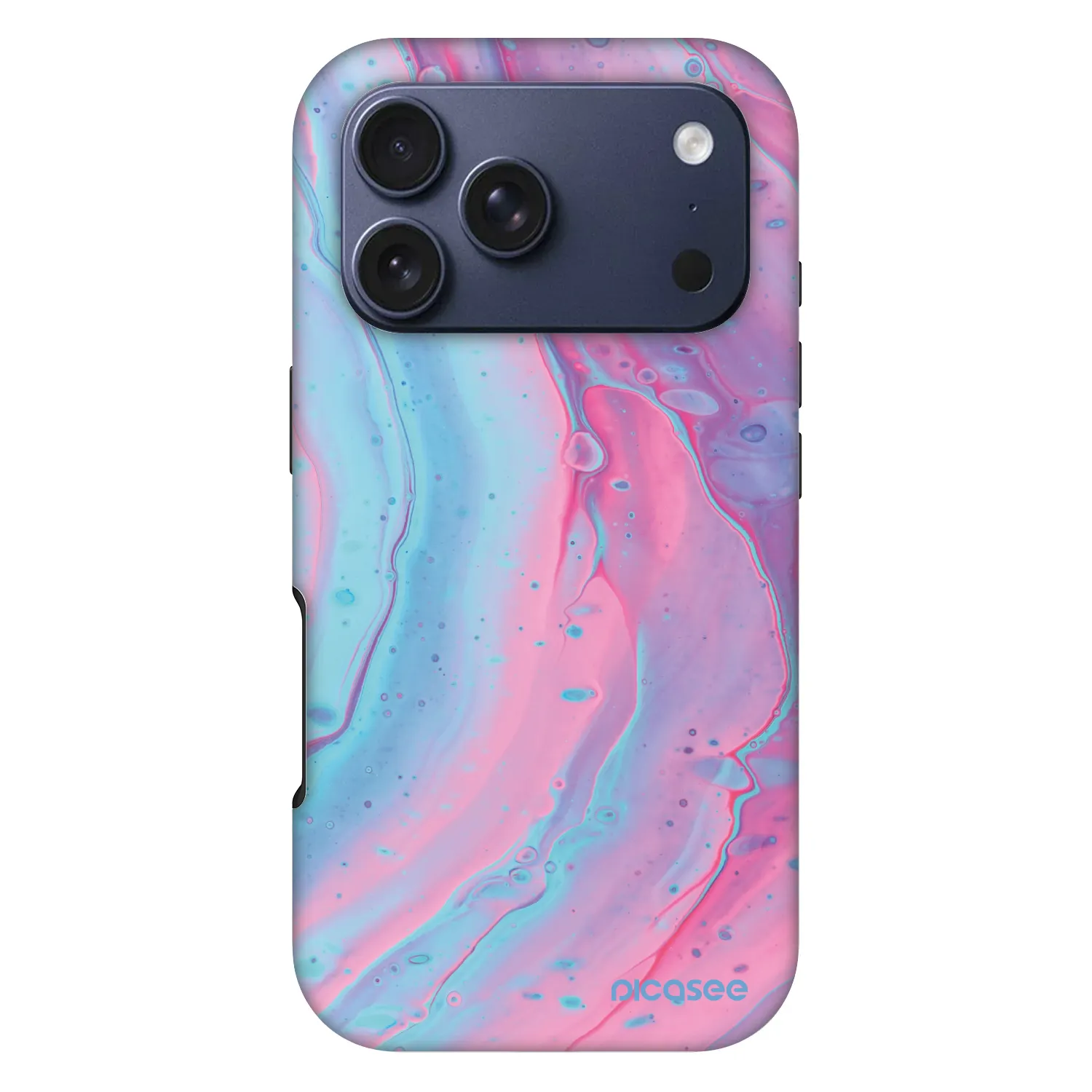 Picasee Fashion Case MagSafe für Apple iPhone 17 Pro - Pink liquid
