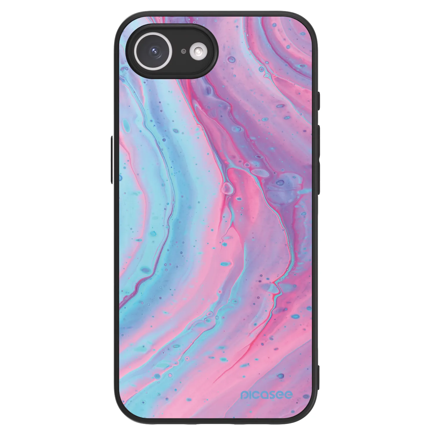 Picasee ULTIMATE CASE MagSafe für Apple iPhone 17e - Pink liquid
