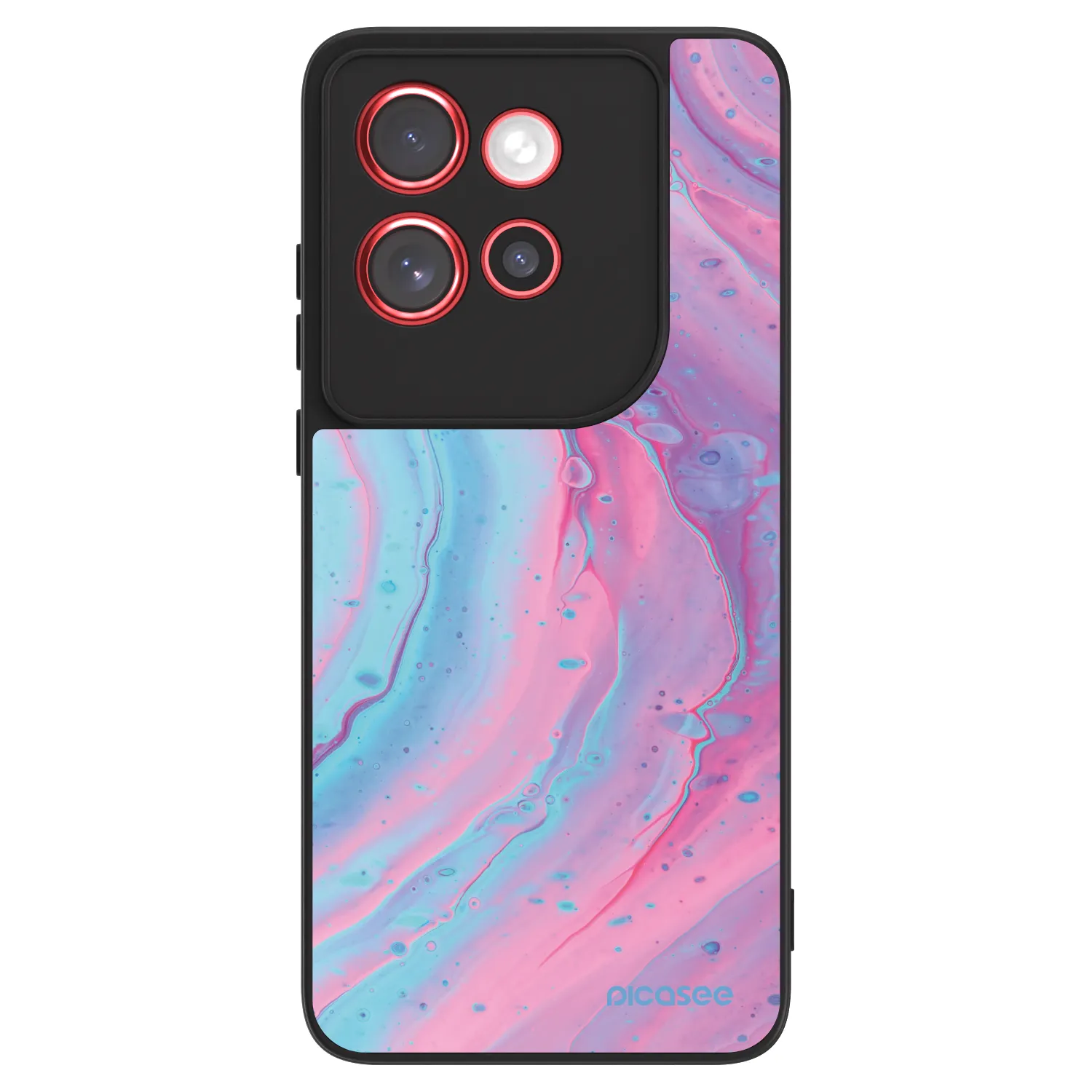 Picasee ULTIMATE CASE für Motorola Edge 60 Neo 5G - Pink liquid