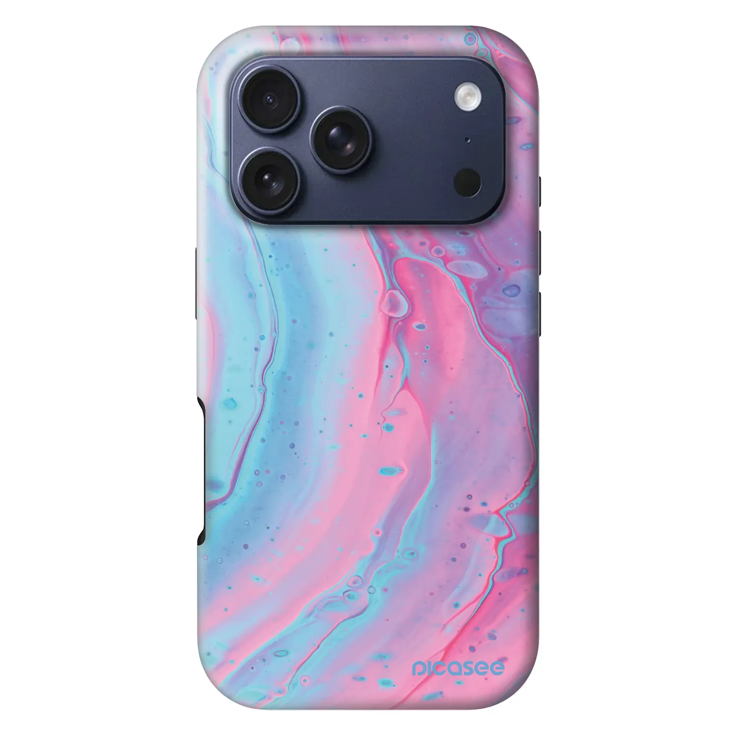 Picasee Fashion Case MagSafe für Apple iPhone 18 Pro - Pink liquid
