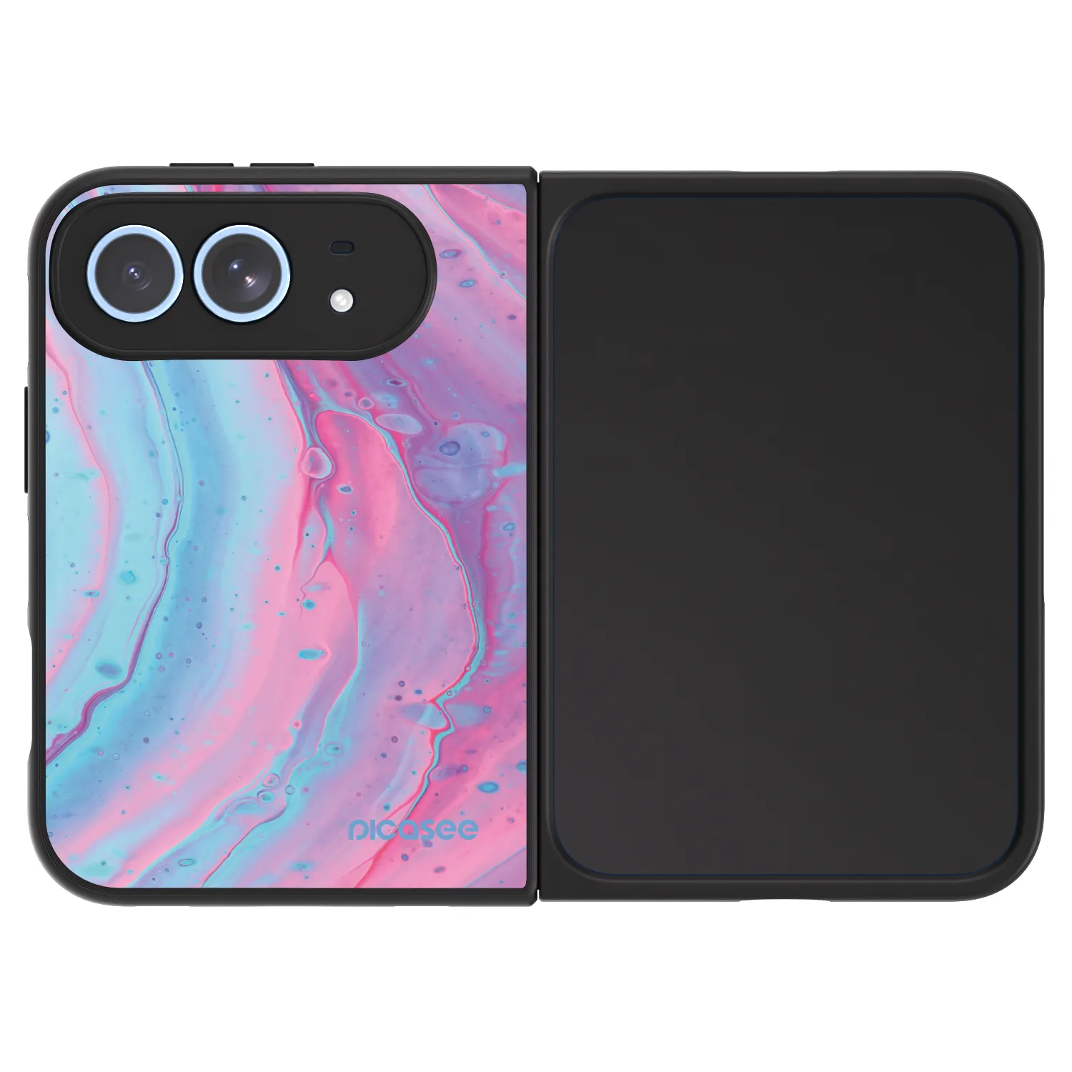 Picasee ULTIMATE CASE für Apple iPhone Duo - Pink liquid