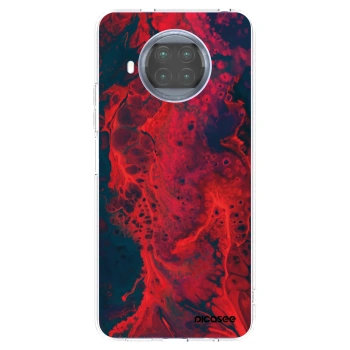 Picasee Xiaomi Mi 10T Lite Hülle - Transparentes Silikon - Organic red