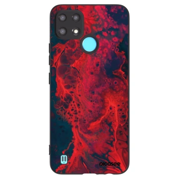 Hülle für Realme C21 - Organic red