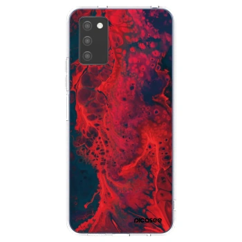 Hülle für Samsung Galaxy A03s A037G - Organic red