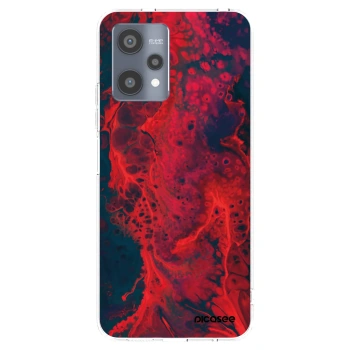 Picasee Realme 9 Pro 5G Hülle - Transparentes Silikon - Organic red