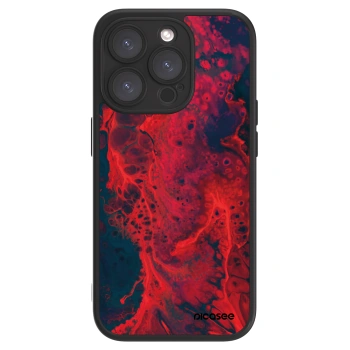 Picasee ULTIMATE CASE MagSafe für Apple iPhone 15 Pro - Organic red