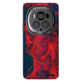 Picasee Honor Magic6 Pro Hülle - Transparentes Silikon - Organic red