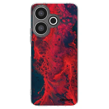 Picasee Xiaomi Redmi 13 4G Hülle - Transparentes Silikon - Organic red