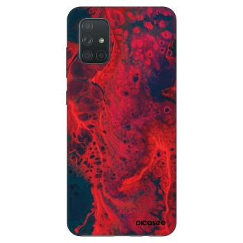 Hülle für Samsung Galaxy A71 A715F - Organic red