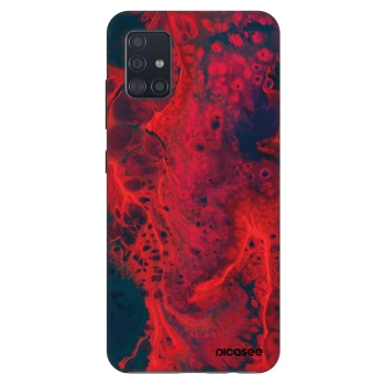 Hülle für Samsung Galaxy A51 A515F - Organic red