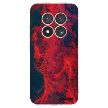 Picasee Xiaomi Redmi Note 15 Pro 4G Hülle - Transparentes Silikon - Organic red