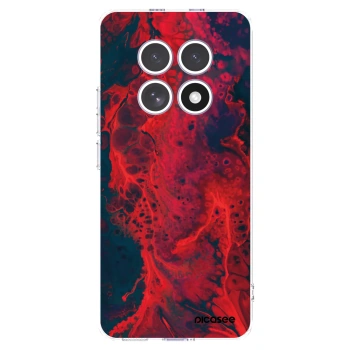 Picasee Xiaomi Redmi Note 15 Hülle - Transparentes Silikon - Organic red