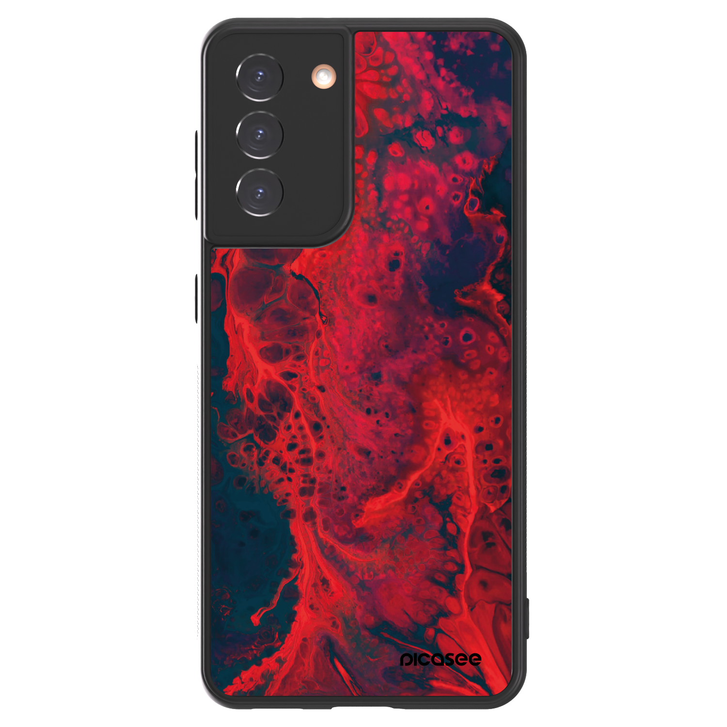 Picasee ULTIMATE CASE für Samsung Galaxy S21 5G G991B - Organic red