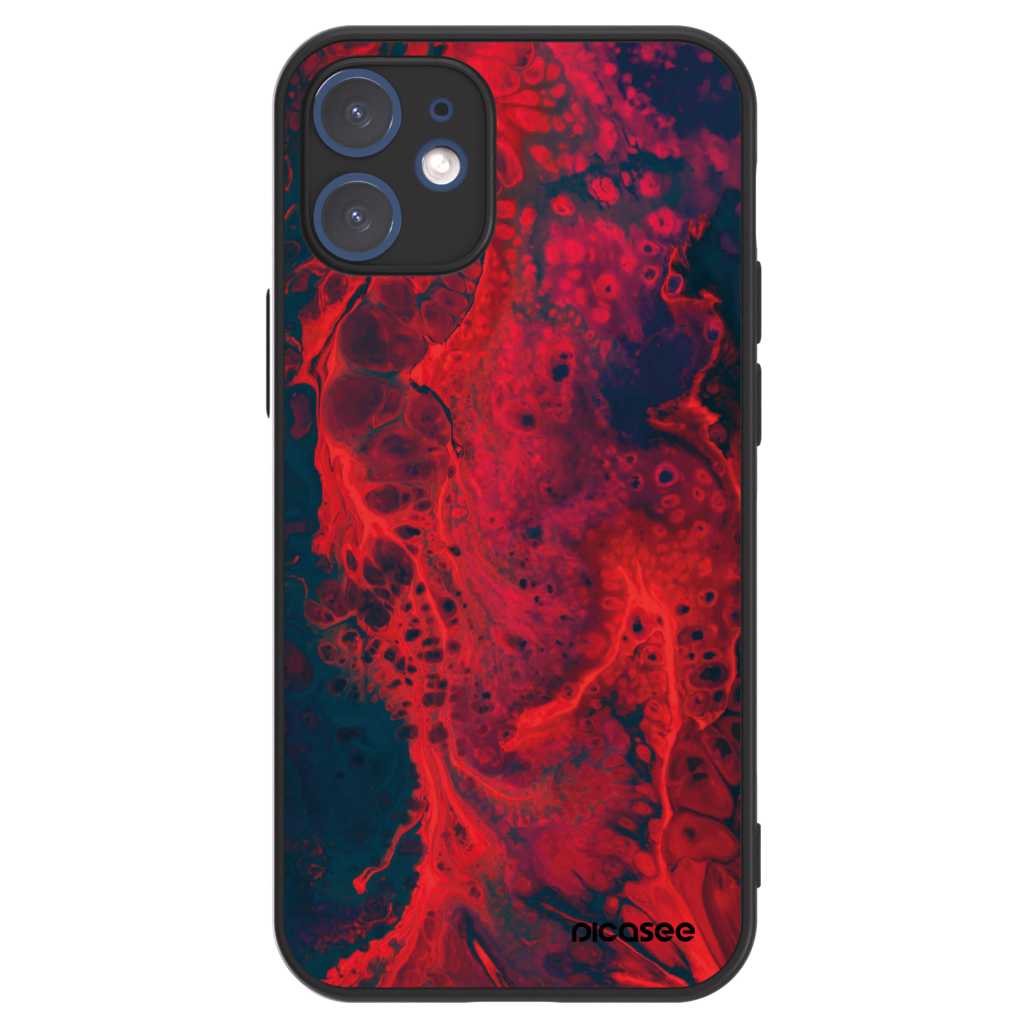 Picasee ULTIMATE CASE MagSafe für Apple iPhone 12 mini - Organic red