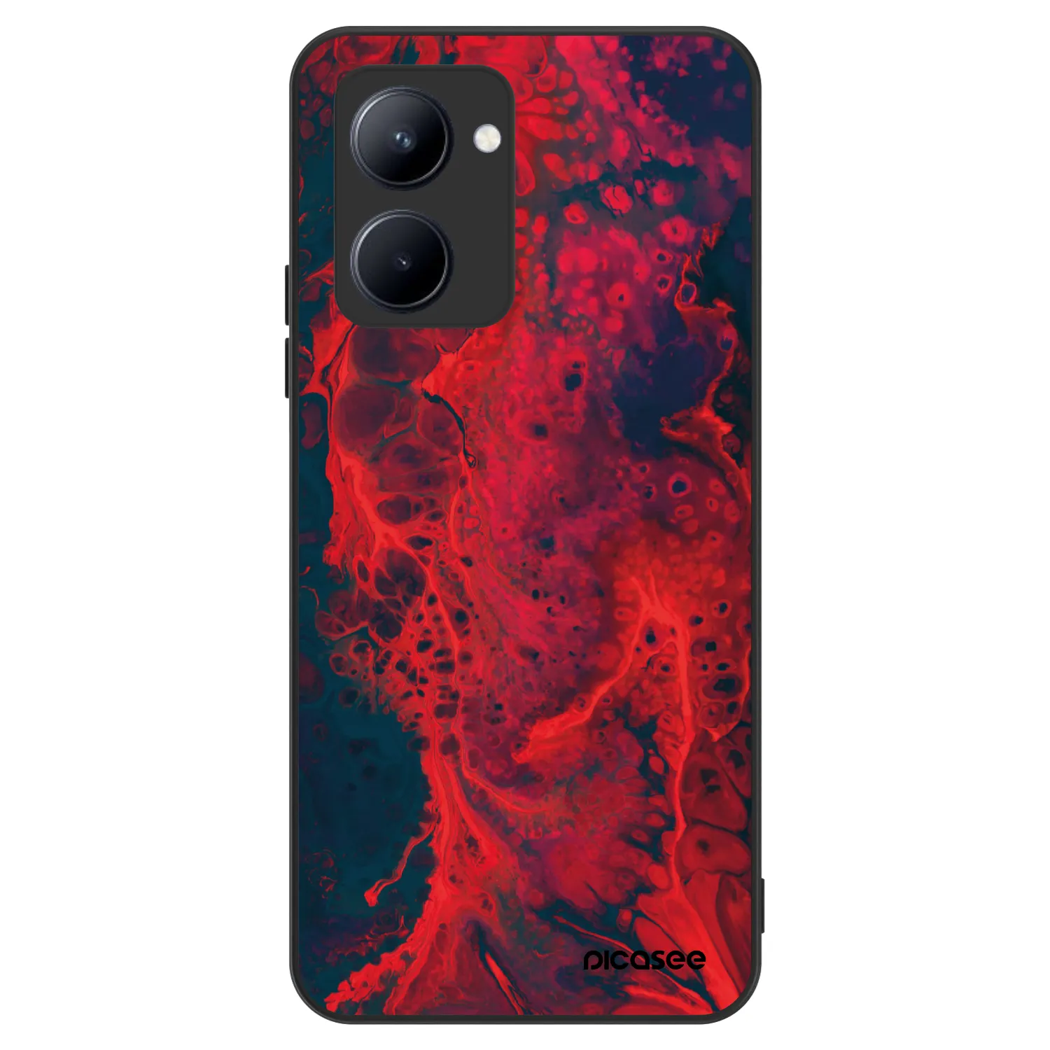 Picasee ULTIMATE CASE für Realme C33 (2023) - Organic red