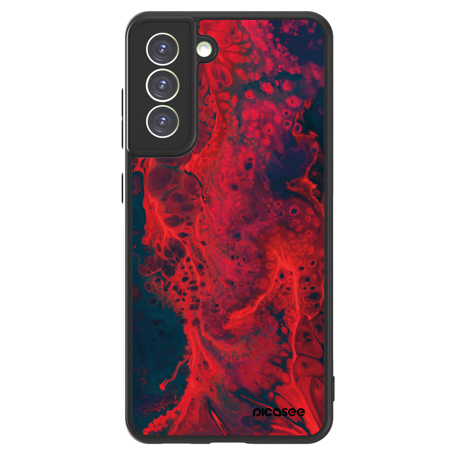 Picasee ULTIMATE CASE PowerShare für Samsung Galaxy S21 FE 5G - Organic red