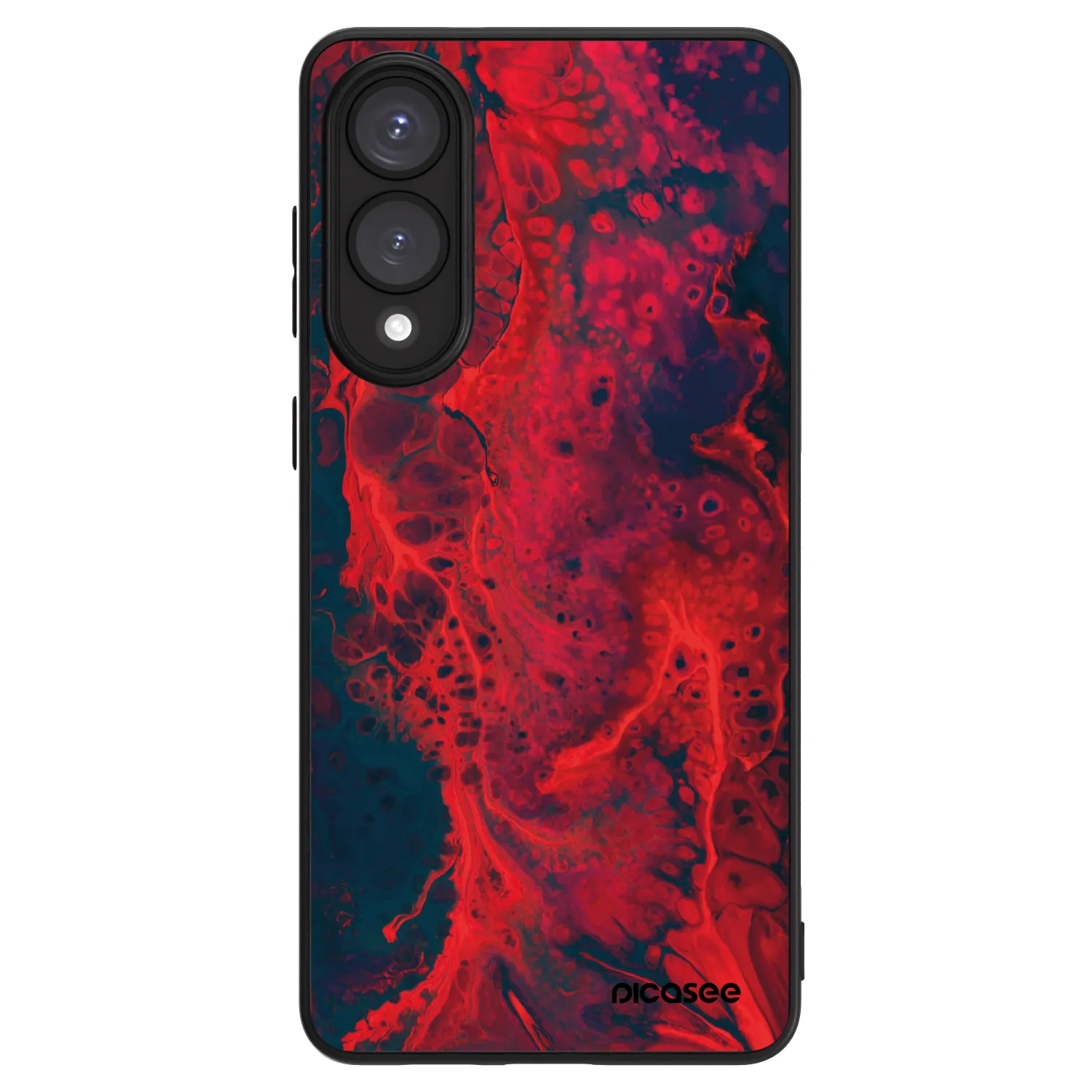 Picasee ULTIMATE CASE PowerShare für Samsung Galaxy S25 Edge 5G - Organic red