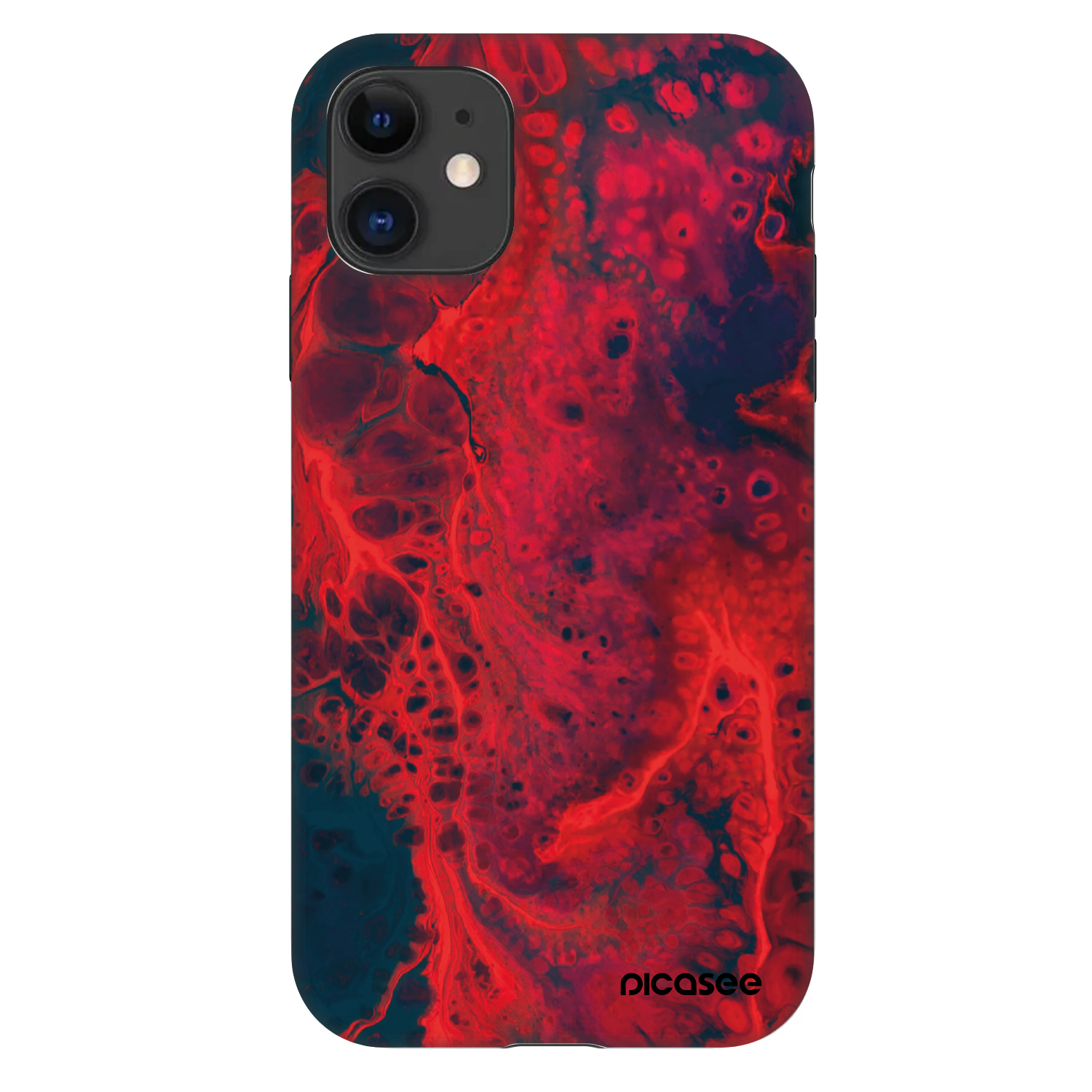Picasee Fashion Case für Apple iPhone 11 - Organic red