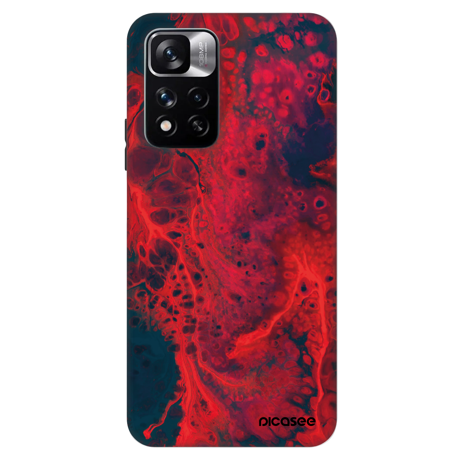 Picasee Fashion Case für Xiaomi Redmi Note 11 Pro 5G - Organic red