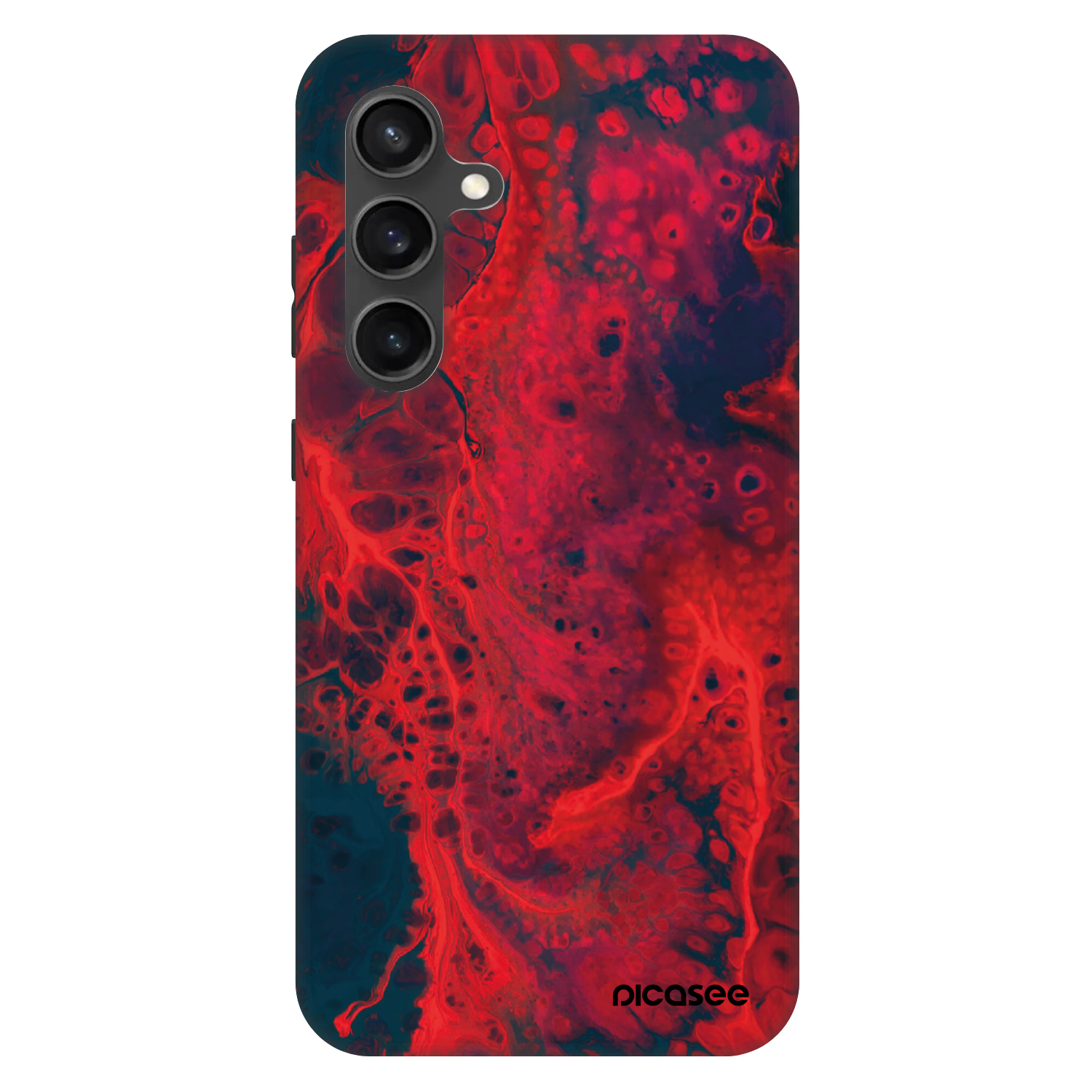 Picasee Fashion Case für Samsung Galaxy S24 FE S721B - Organic red