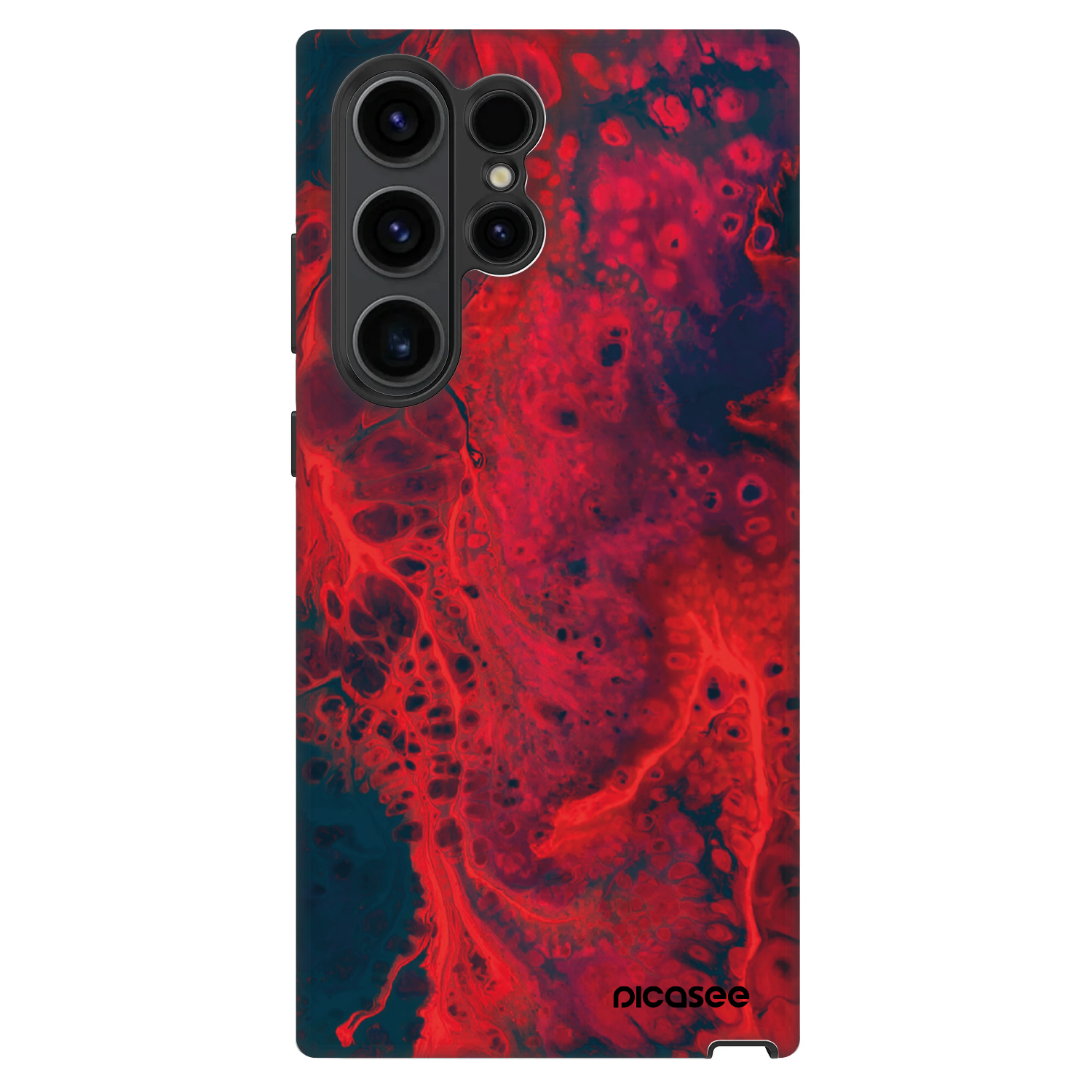 Picasee Fashion Case für Samsung Galaxy S23 Ultra 5G - Organic red