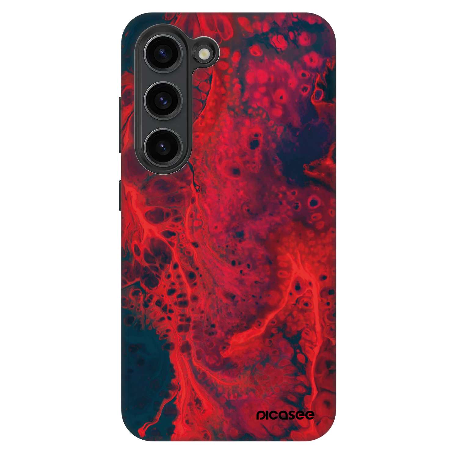 Picasee Fashion Case für Samsung Galaxy S23 5G - Organic red