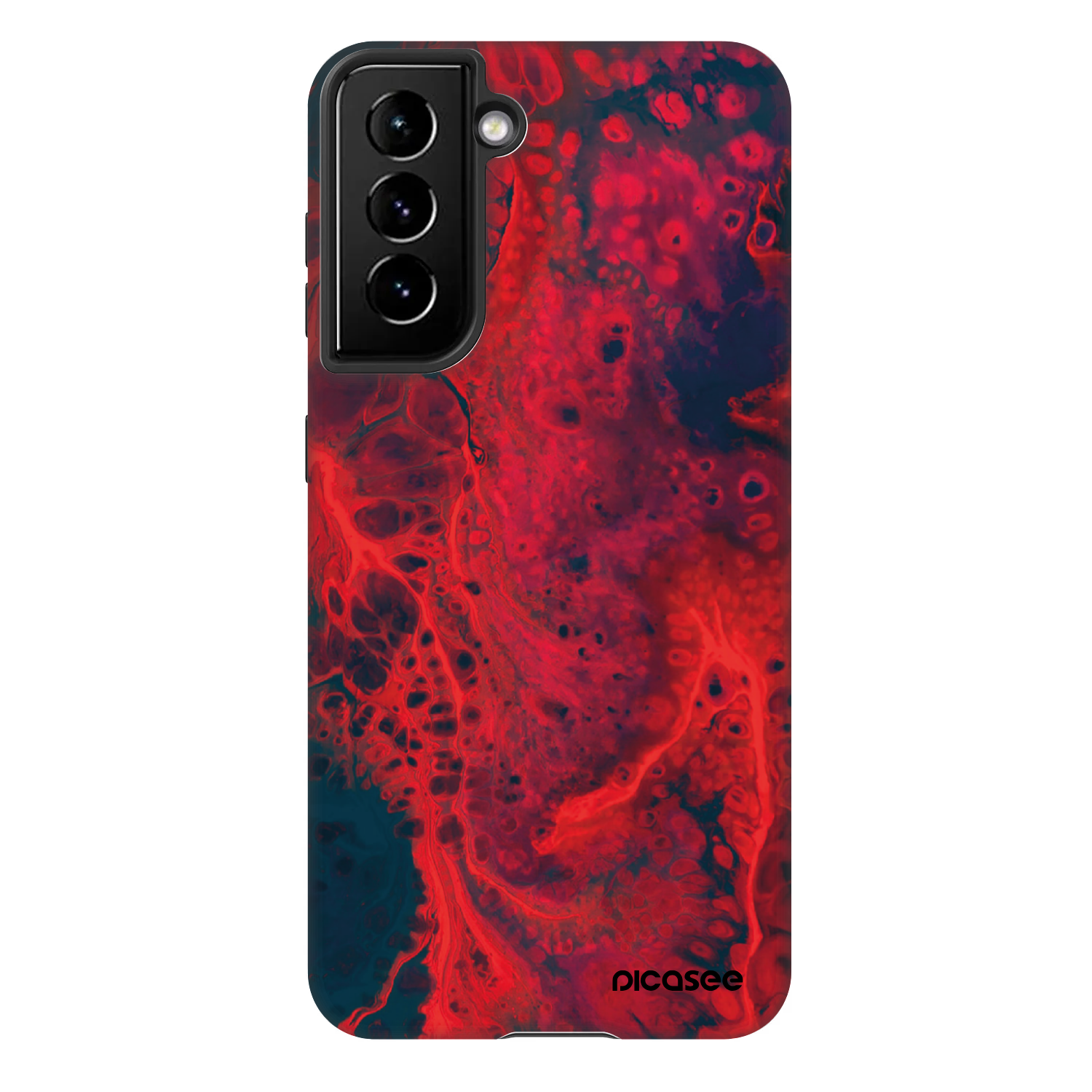 Picasee Fashion Case für Samsung Galaxy S22 5G - Organic red