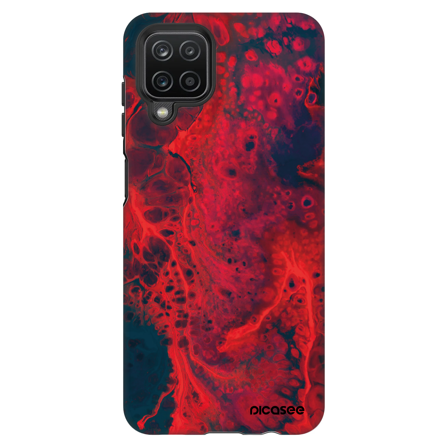 Picasee Fashion Case für Samsung Galaxy A12 A125F - Organic red