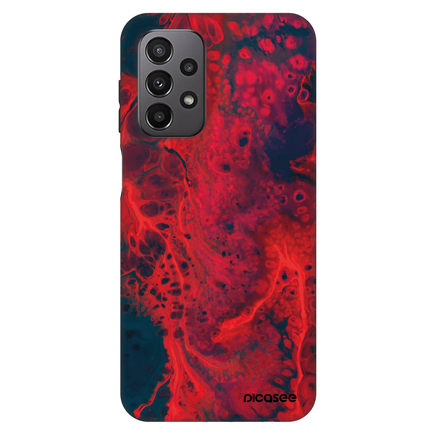 Picasee Fashion Case für Samsung Galaxy A23 A235F 4G - Organic red