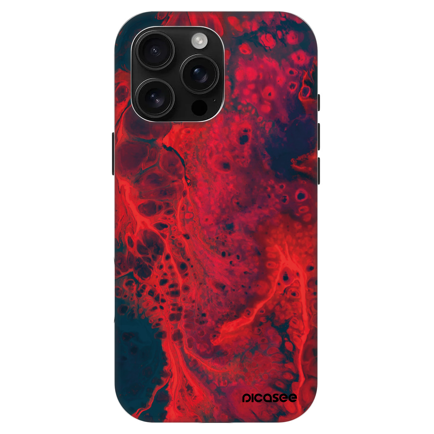 Picasee Fashion Case MagSafe für Apple iPhone 16 Pro Max - Organic red