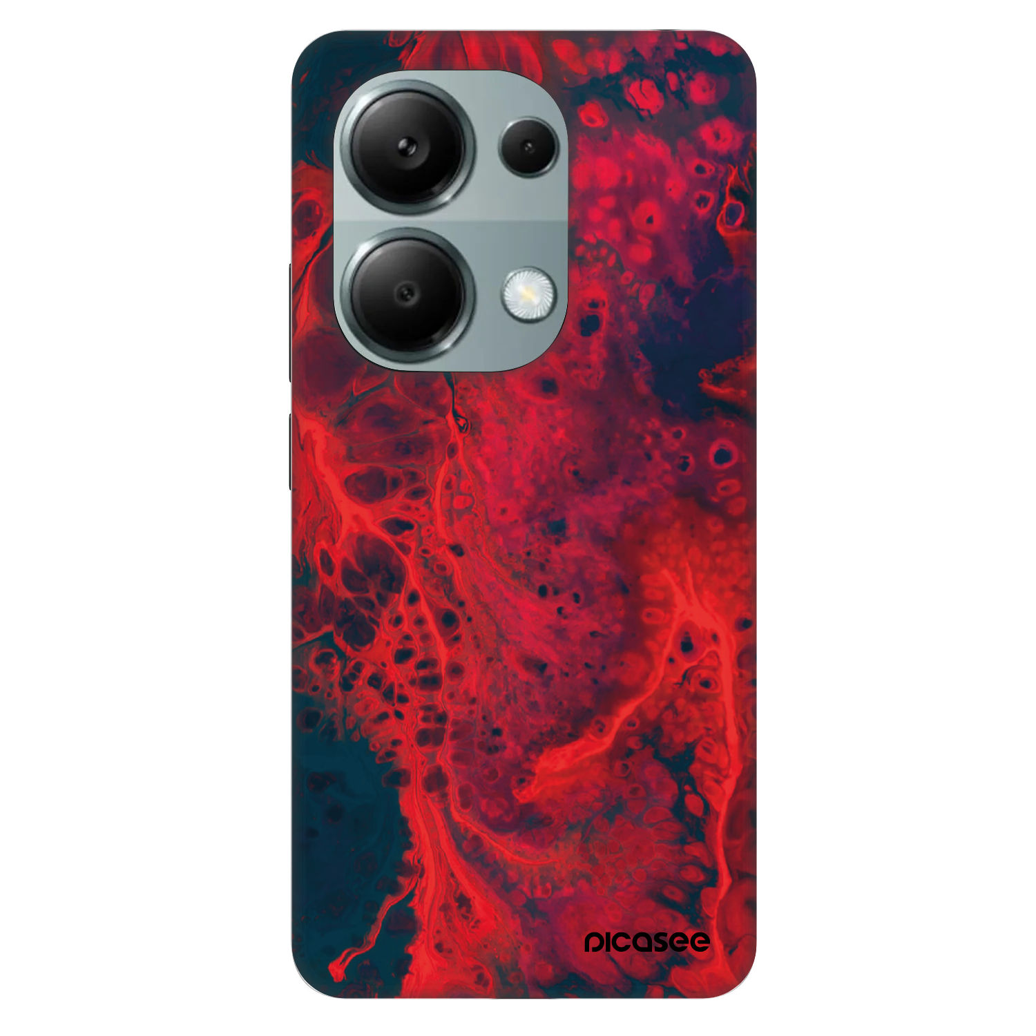 Picasee Fashion Case für Xiaomi Redmi Note 13 Pro 4G - Organic red