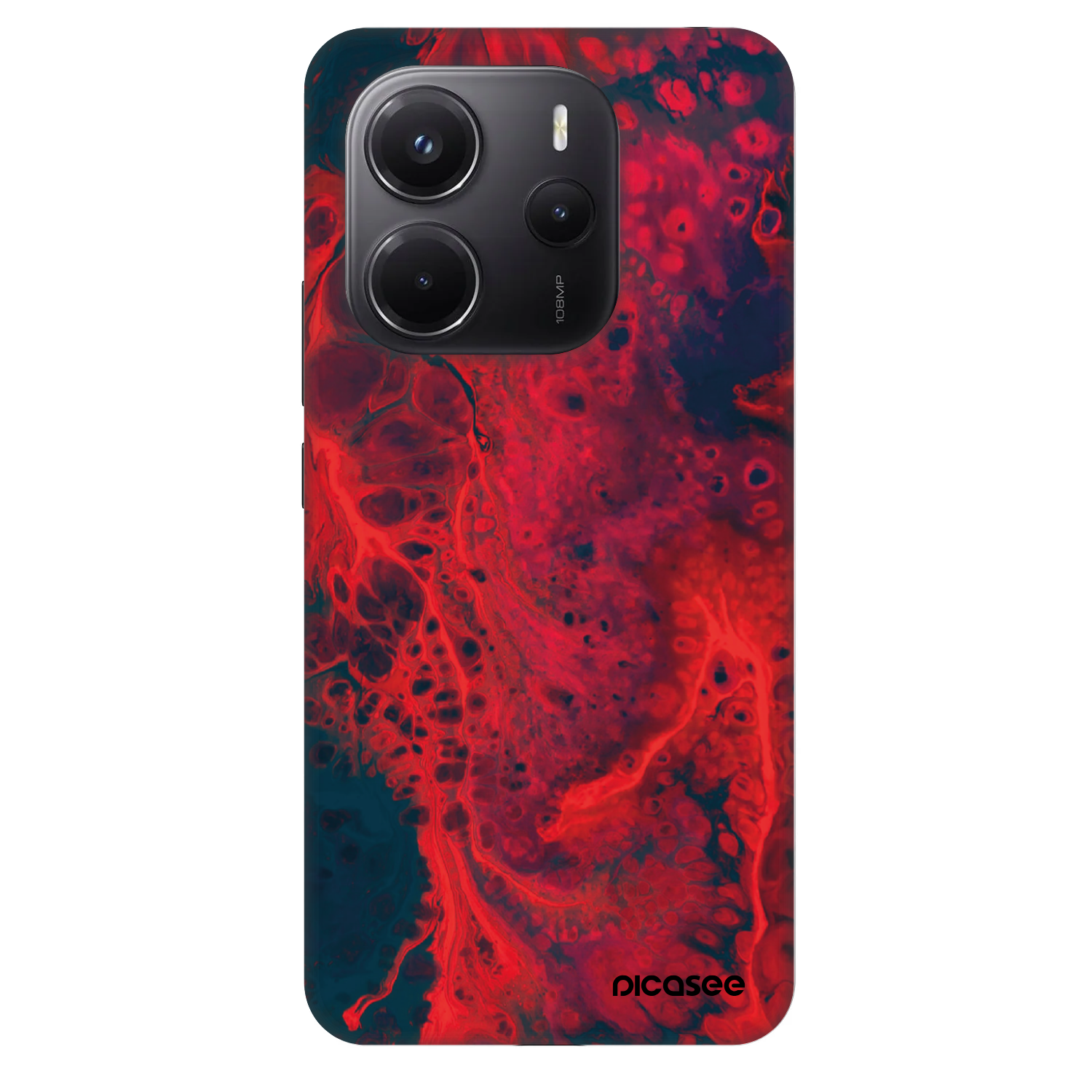 Picasee Fashion Case für Xiaomi Redmi Note 14 4G - Organic red