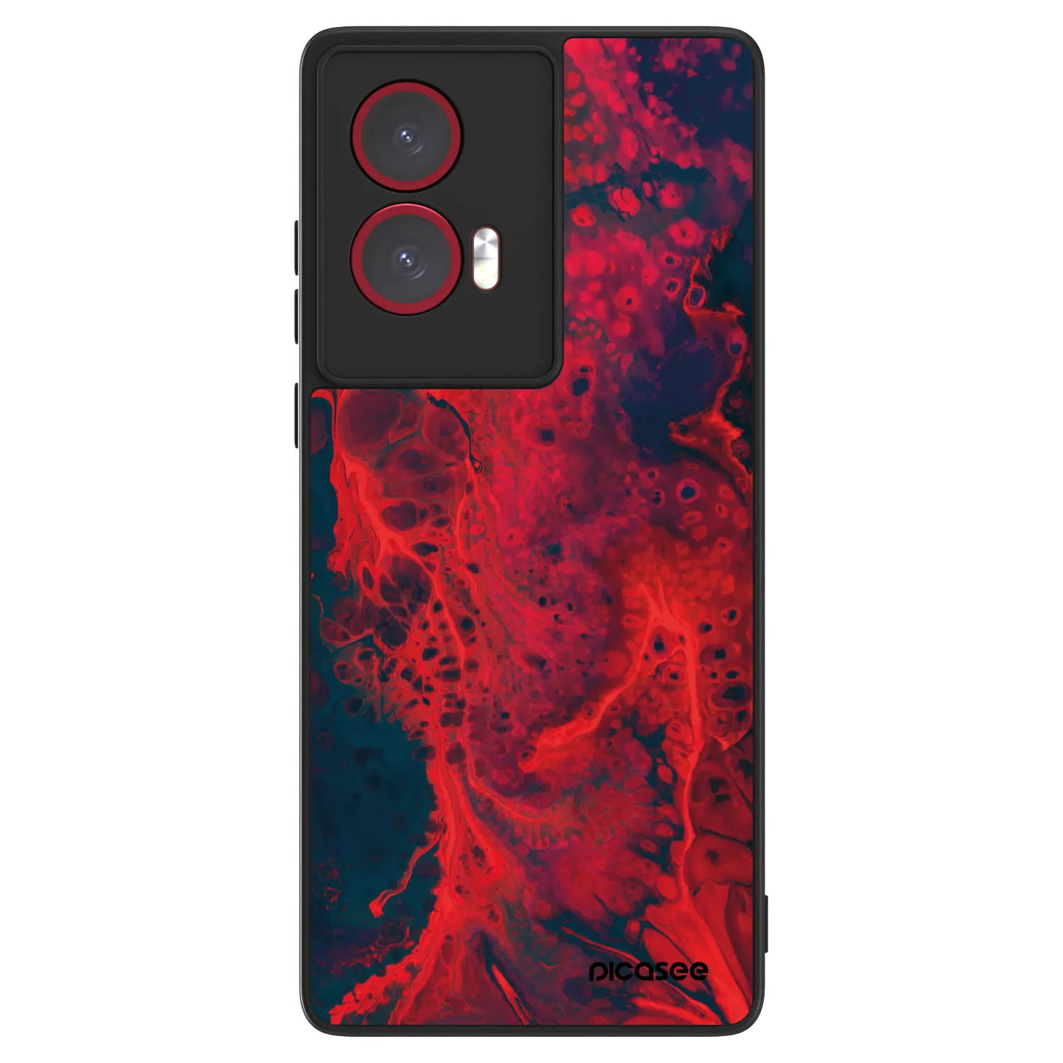 Picasee ULTIMATE CASE für Motorola Edge 50 Fusion - Organic red