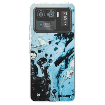 Picasee Xiaomi Mi 11 Ultra Hülle - Transparentes Silikon - Organic blue